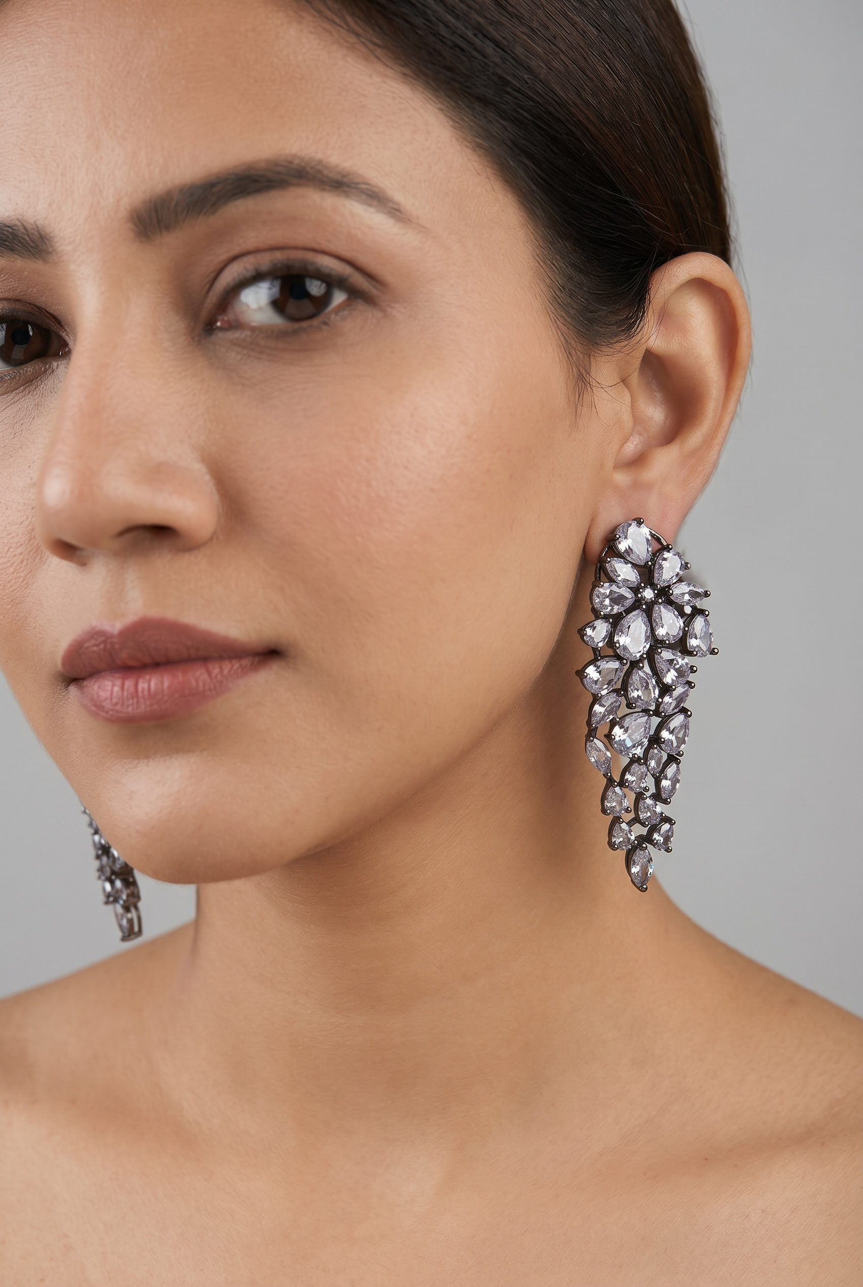 Celeste Cascade Zircon Earring