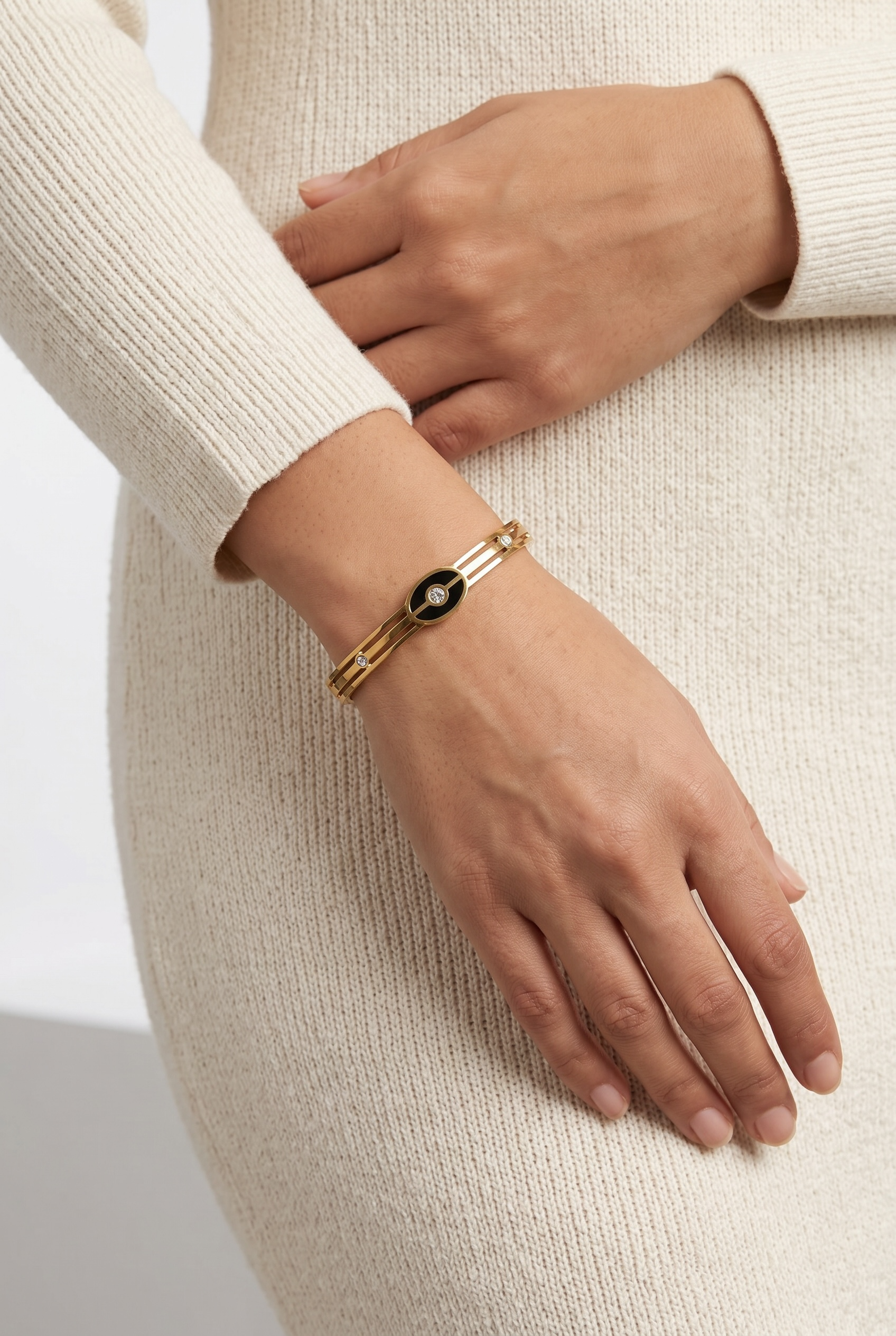 Noir Etoile Bracelet | Anti-tarnish