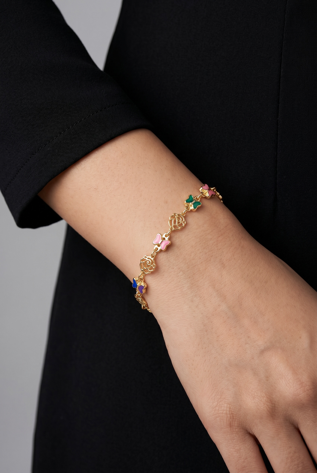 Rosé Flutter Bracelet