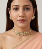 Gulrooh Pastel Polki Set
