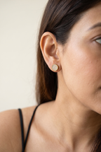 Stellar Pave Stud Earrings | Anti-tarnish