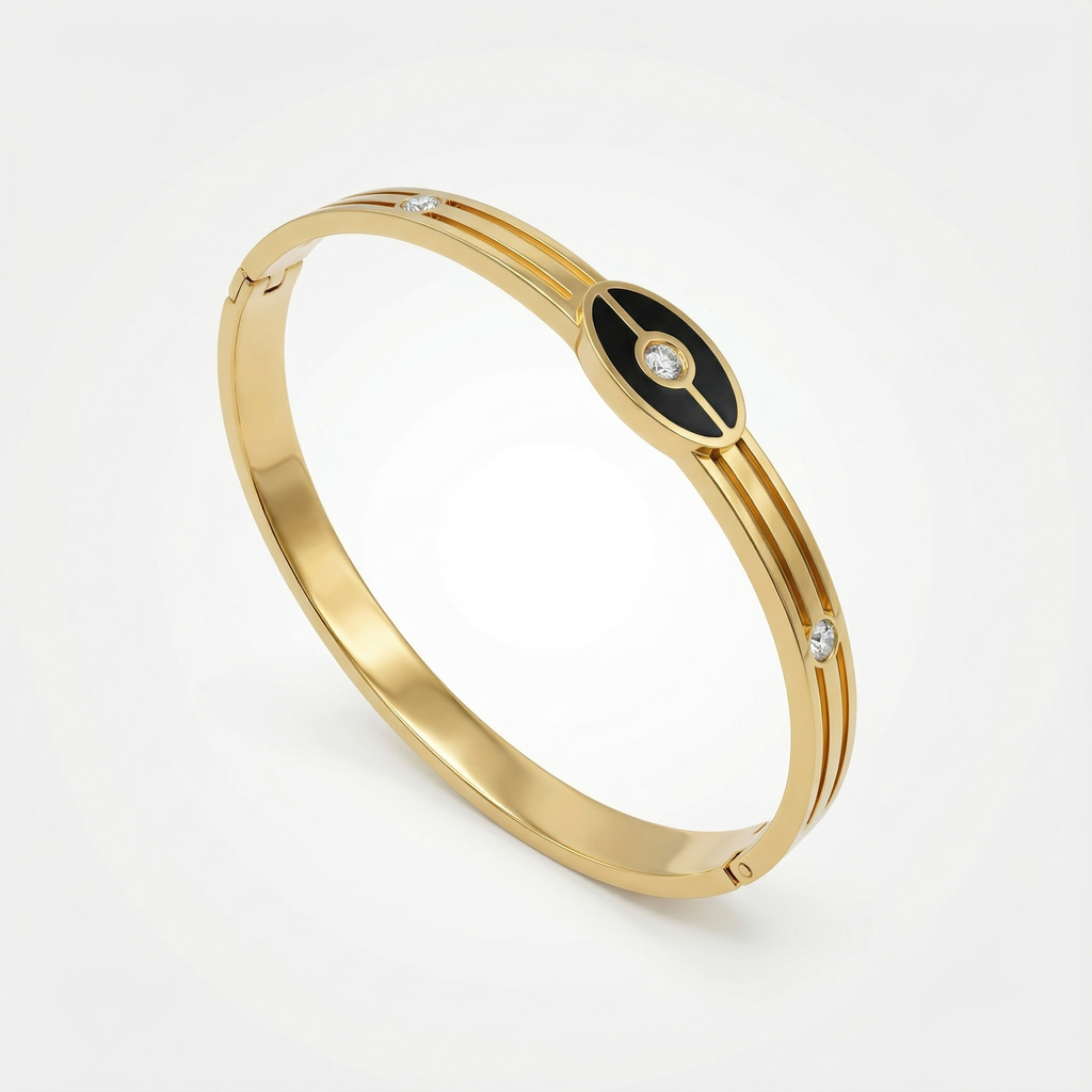 Noir Etoile Bracelet | Anti-tarnish