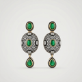 Turtle American Diamond Earrings