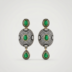 Turtle American Diamond Earrings