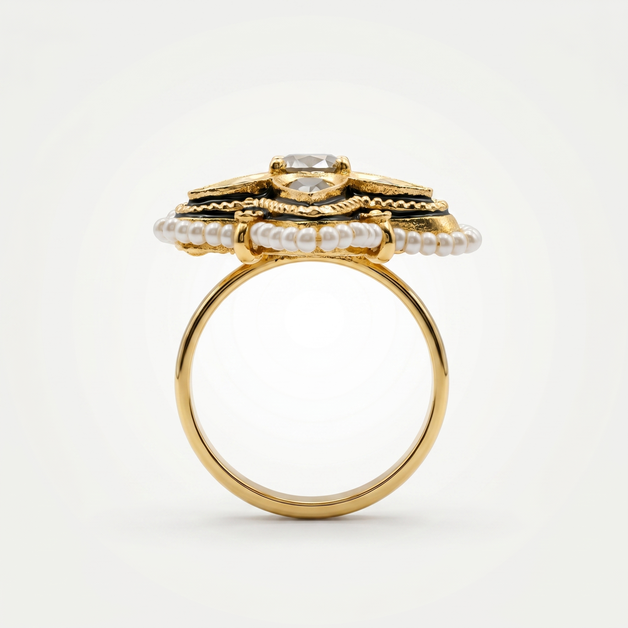 Ruby Noor Floral Ring