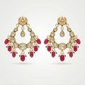 Chandbali Kundan Earrings