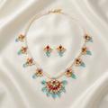 Neelkamal Pearl Kundan Set