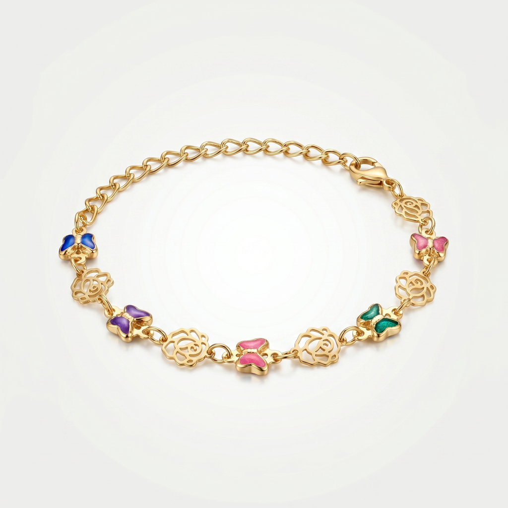 Rosé Flutter Bracelet