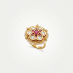 Ruhani Polki Ring
