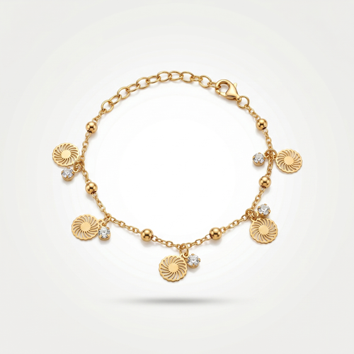 Aurelia Sun Charm Bracelet