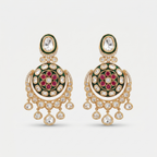 Kundan Noor Chandbali Earrings