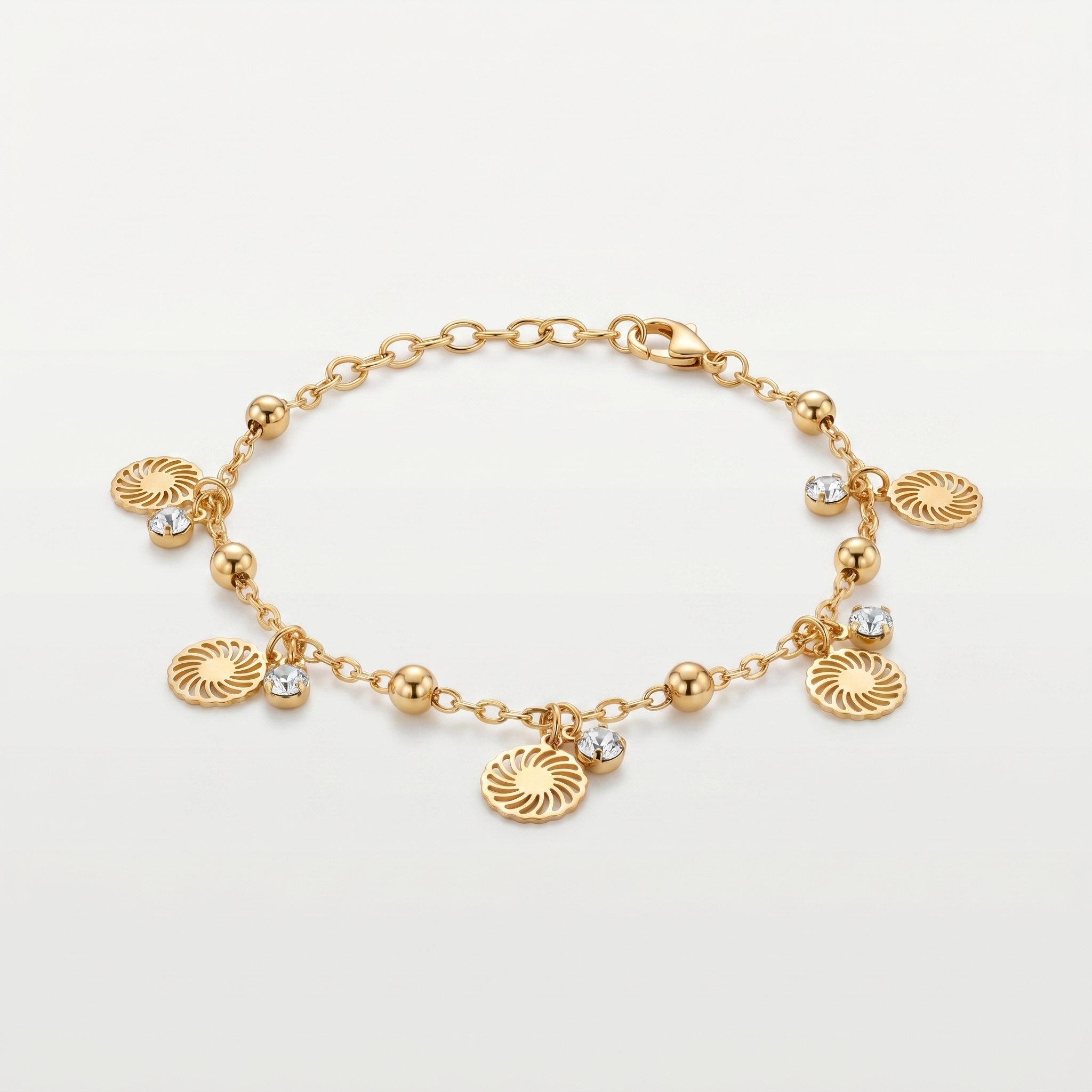 Aurelia Sun Charm Bracelet