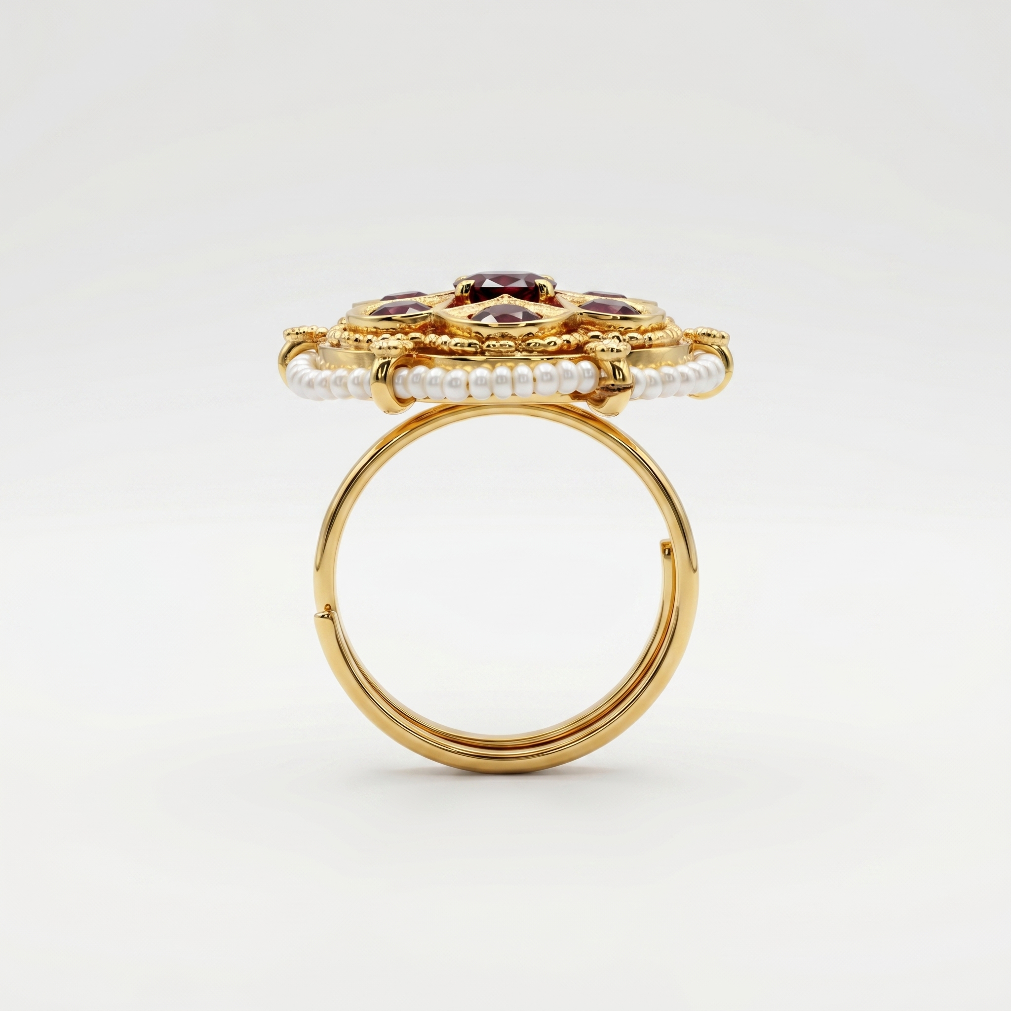 Ruhani Polki Ring