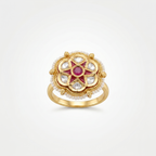 Ruhani Polki Ring