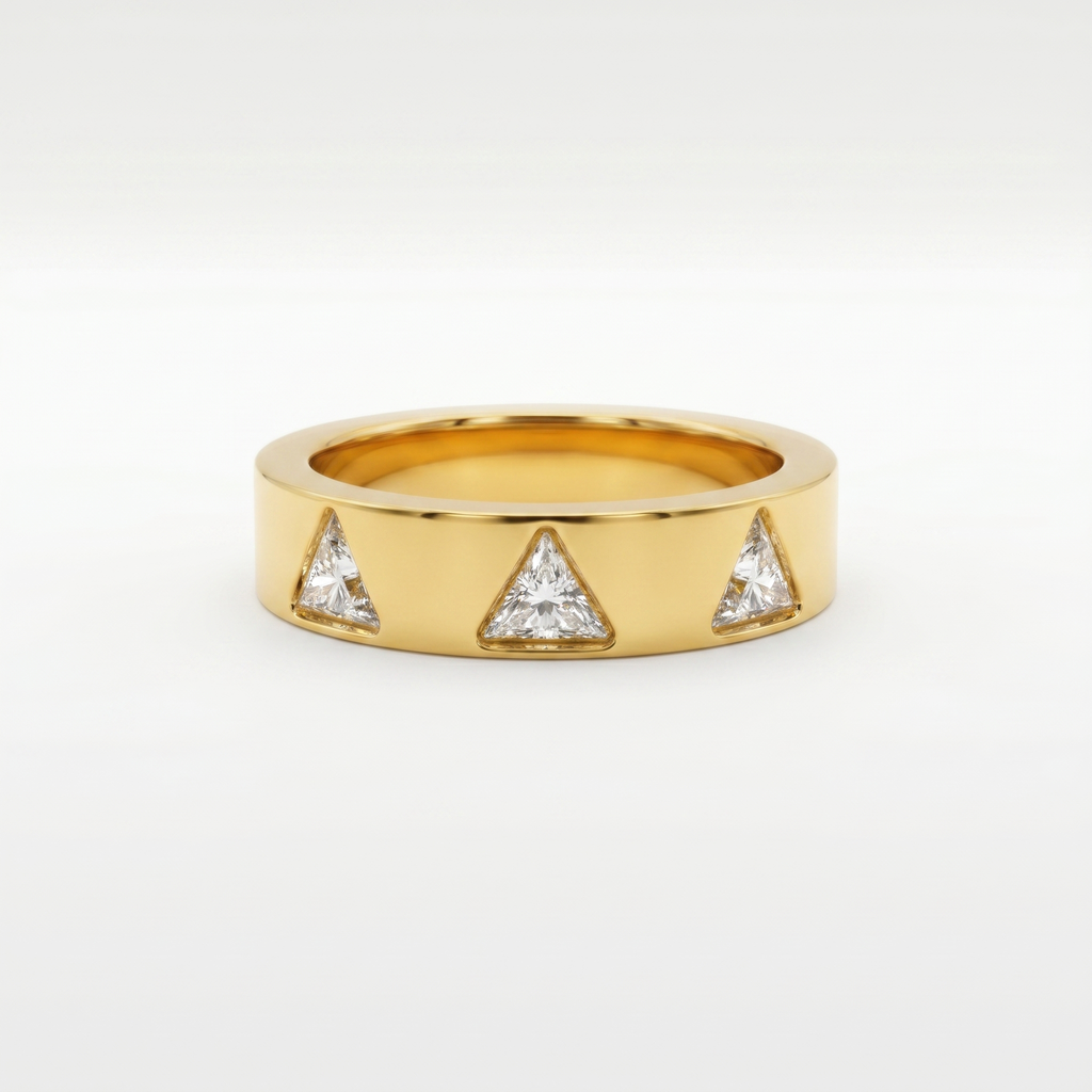 Triora Crystal Band Ring | Anti-tarnish