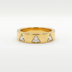 Triora Crystal Band Ring | Anti-tarnish