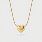 Golden Heart Pendant | Anti-tarnish